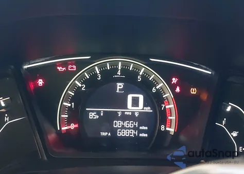 2018 Honda Civic Lx из США, поврежденный, VIN 19XFC2F56JE028197